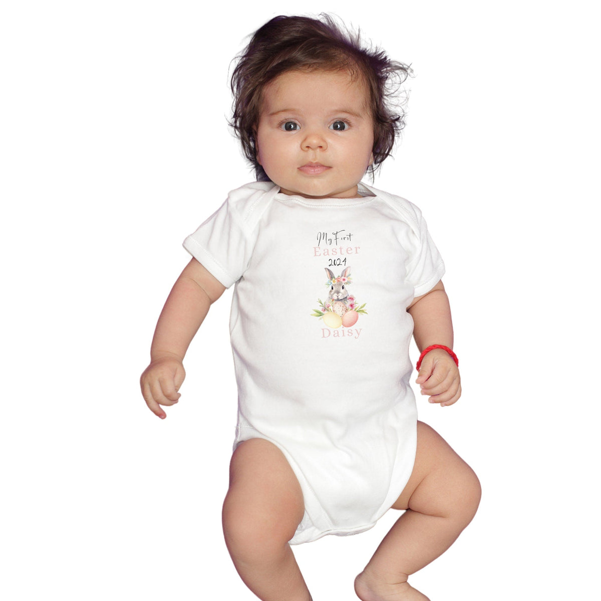 My First Easter Babygrow Little Rabbit My First Easter Outfit Baby Boys Easter Outfit My First Easter Baby Vest My 1st Easter Sleepsuit
