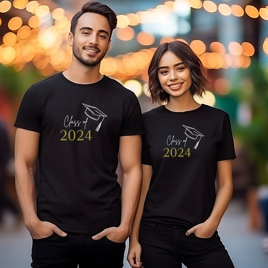 Class of 2024 Graduation Cap T Shirts