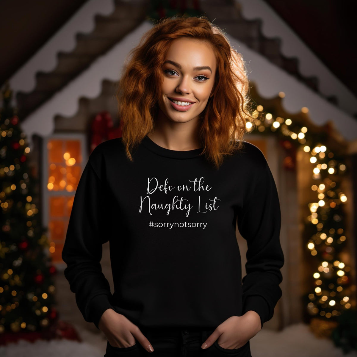 Unisex Couple Sweatshirts Sorry Not Sorry Vibe