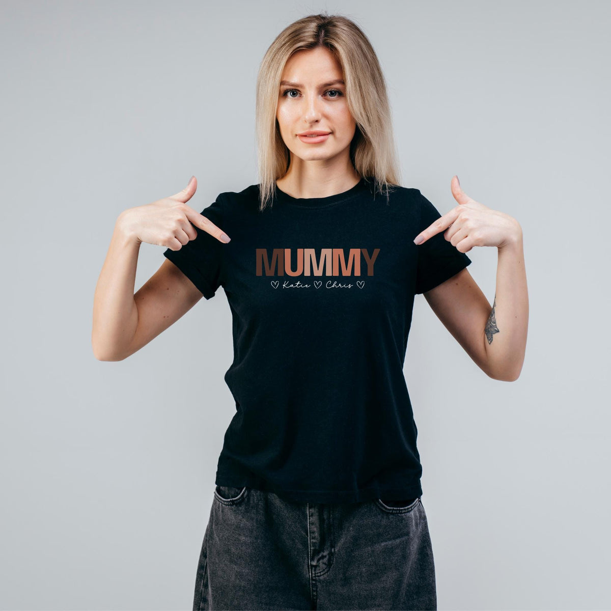 Personalised Mummy T Shirt for Women, Custom Mothers Day Funny Shirt, New Mom Shirt, Custom Name T Shirt, Mothers Day Gift Tee