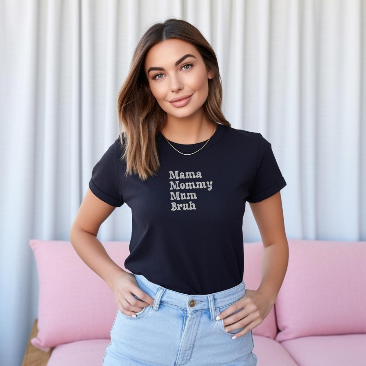 Mama Mommy Mom Bruh Shirt, Mother Day Shirt, Funny Mom Shirt, Cute Shirt for Mommy, Mama Shirt, Short Sleeve Tee, Mothers Day Gift Ideas
