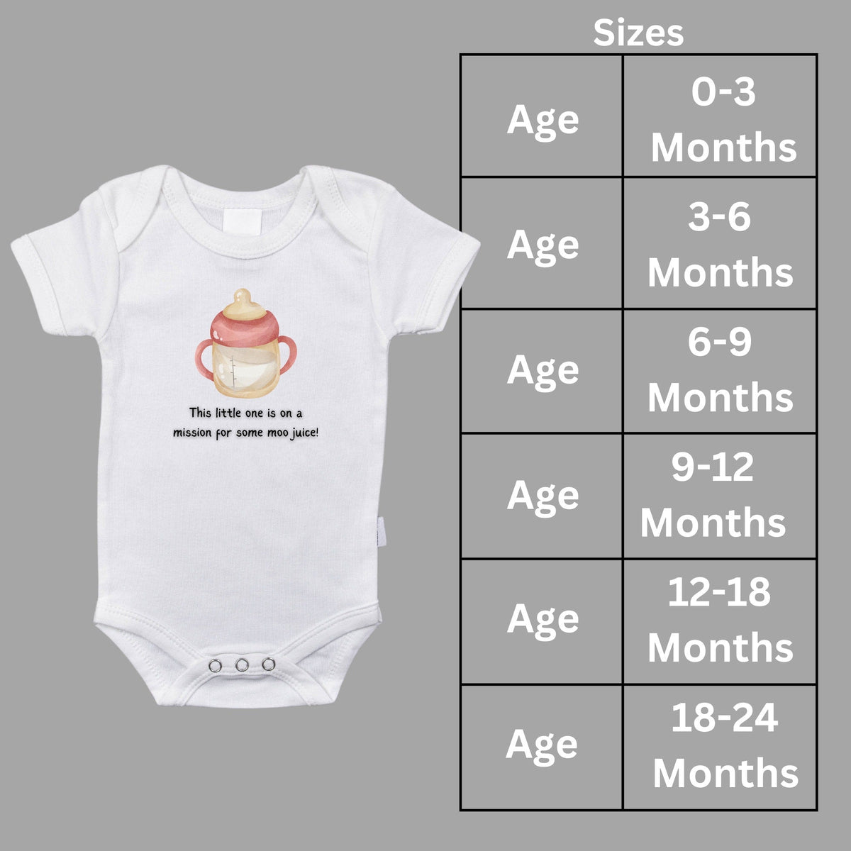Mummy and Baby Matching Drinks T Shirt
