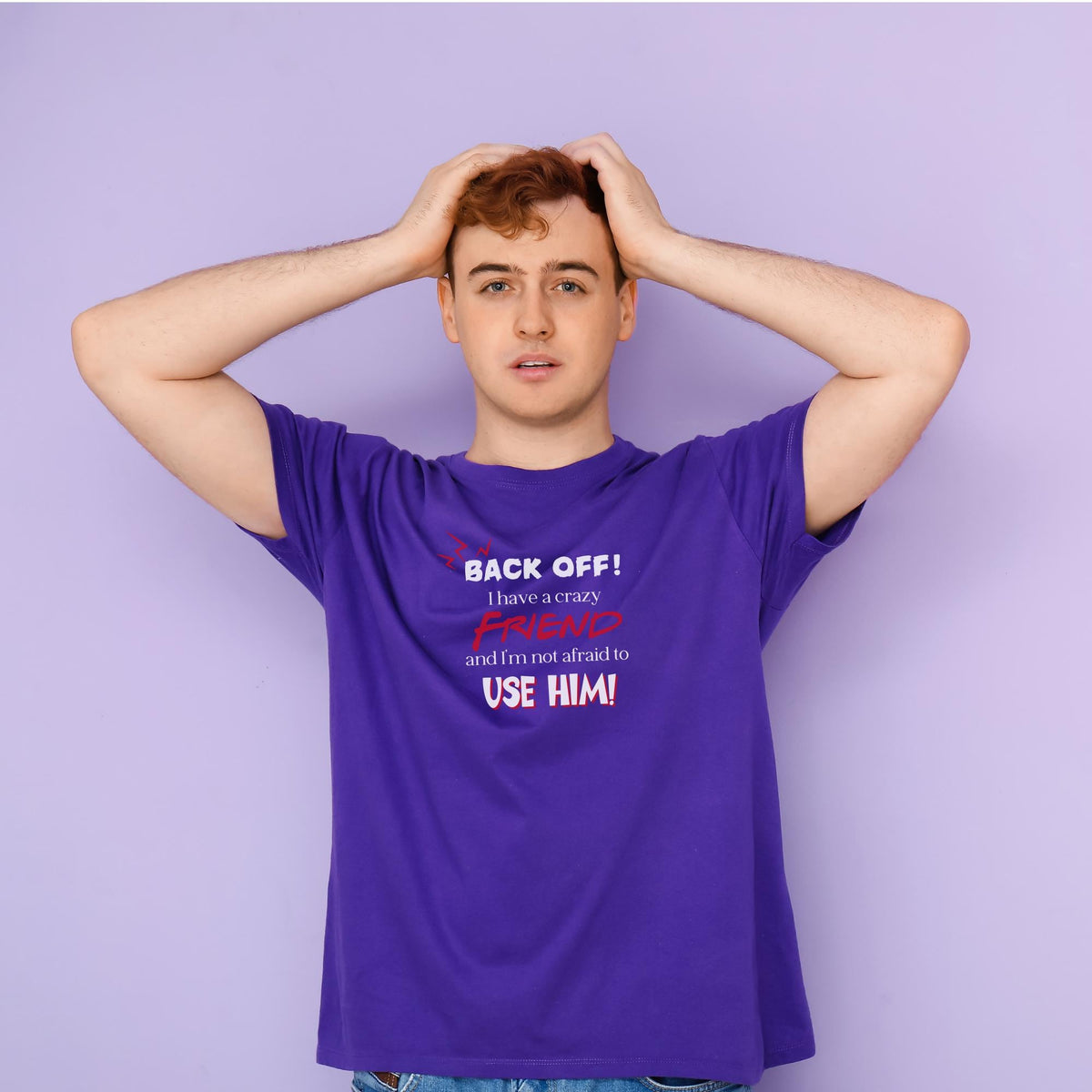 Personalised Crazy Husband T shirt