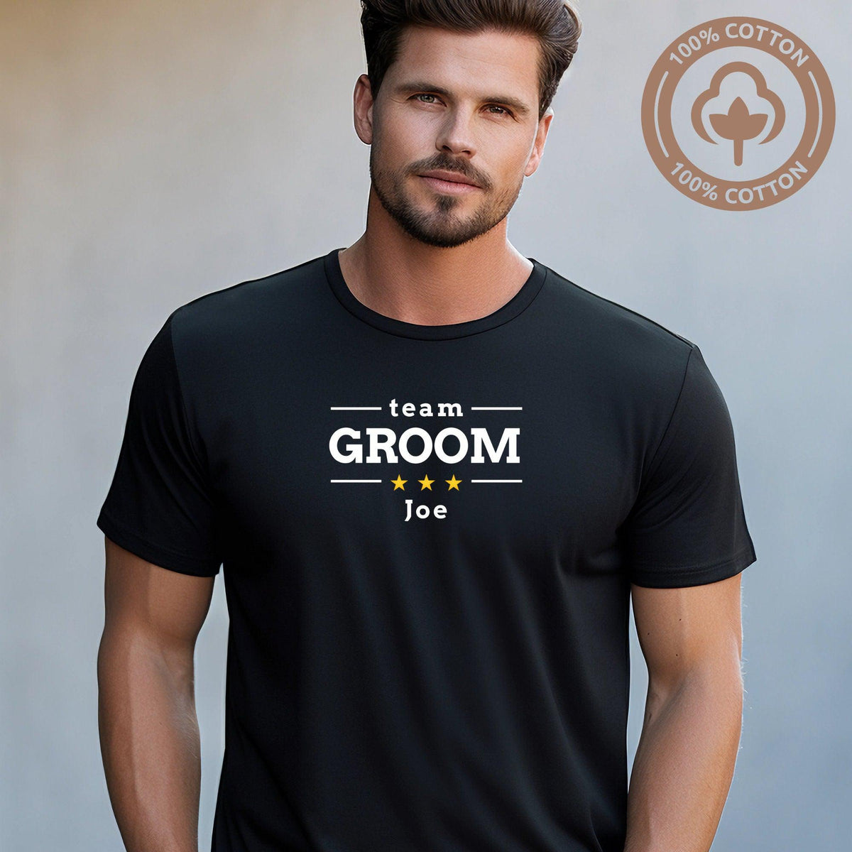 Personalised Team Groom Bachelor Party T Shirt