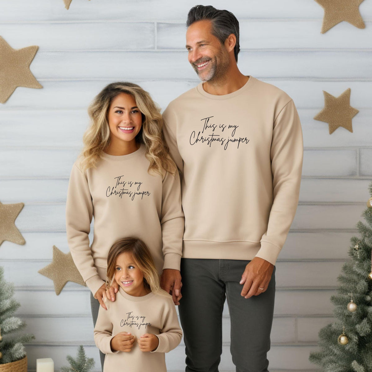 This Is My Christmas Family Matching Jumper