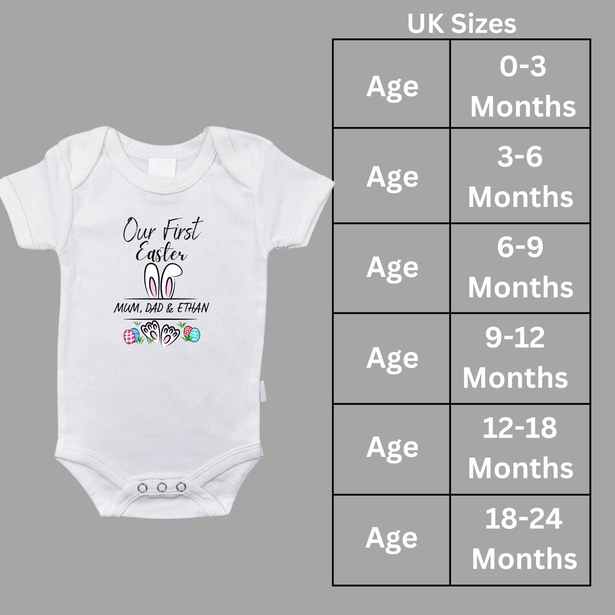 Our First Easter Bunny Matching Family T-Shirt
