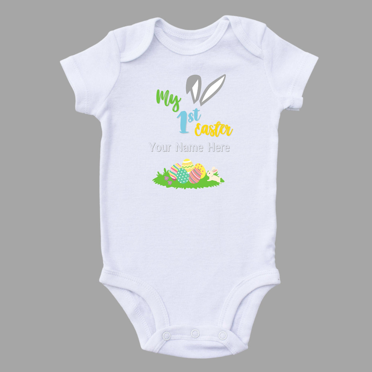 Personalised My First Easter Egg Baby Bodysuit