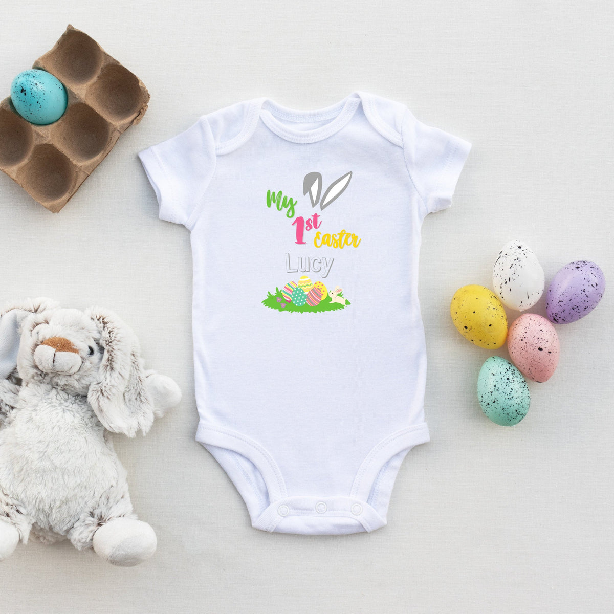 Personalised My First Easter Egg Baby Bodysuit