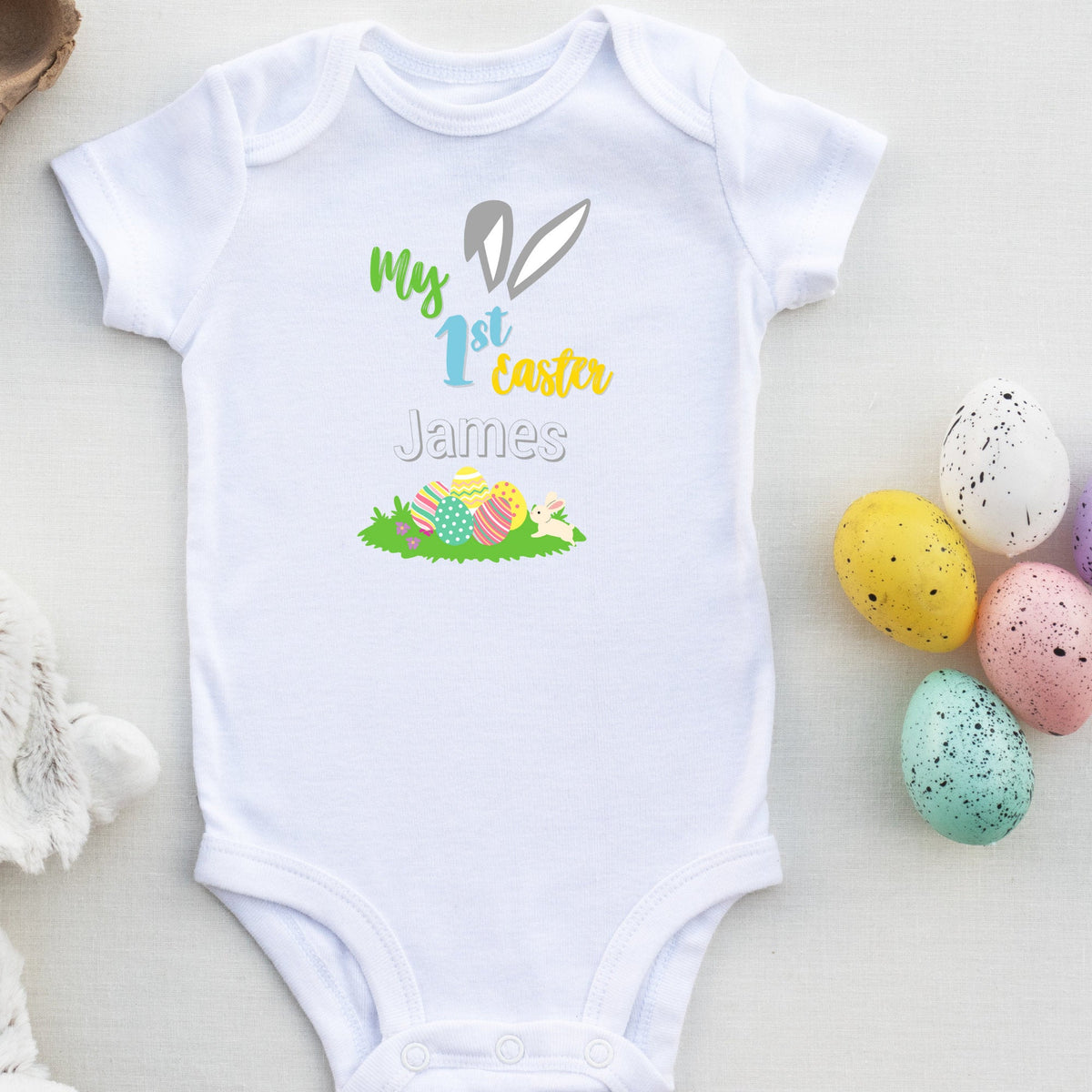 Personalised My First Easter Egg Baby Bodysuit